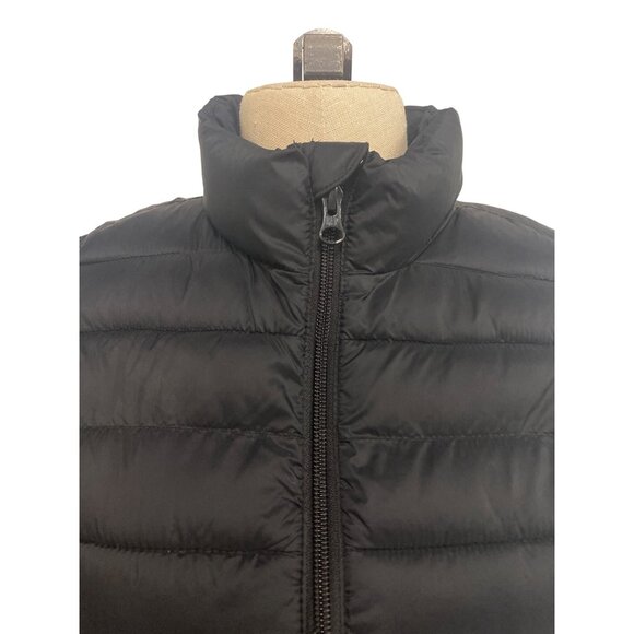 Gap Kids Large Black Lightweight Puffer Vest With Primaloft Upcycled Sustainable - Picture 5 of 10